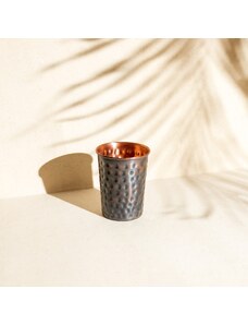 Forrest & Love měděný pohár na vodu - Antik tepaný - 300 ml