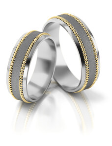 Linger Zlaté snubní prsteny 3050