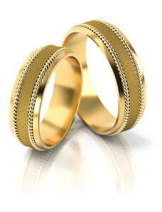 Linger Zlaté snubní prsteny 3050