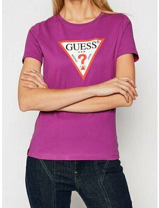 Dámské fialové tričko Guess, velikost S