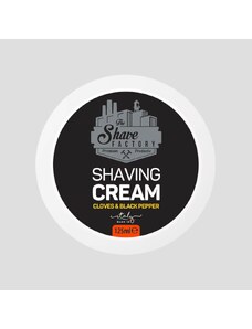 The Shave Factory Shaving Cream Cloves & Black Pepper krém na holení 125 ml