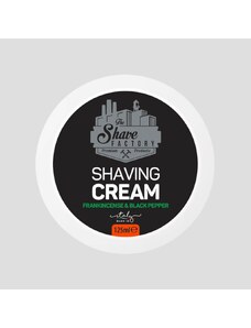 The Shave Factory Shaving Cream Frankincense & Black Pepper krém na holení 125 ml