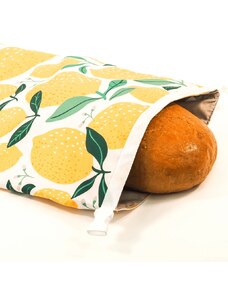Funkční pytlík na chleba (velky) - Citrony - GREEN SMILE