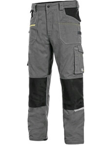 CXS kalhoty STRETCH,zkrácená 170-176cm šedo-černé