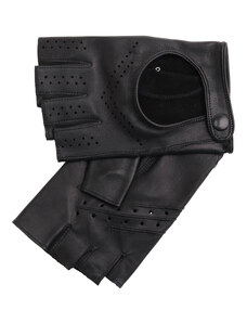 Pánské kožené řidičské rukavice Špongr AUSTIN BP černé