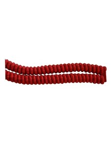 VTR Spirálové tkaničky elastické - červené