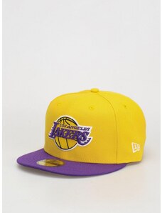 New Era NBA Essential 59Fifty Los Angeles Lakers (yellow/purple)žlutá