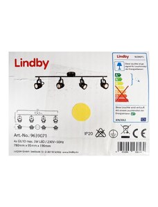 Lindby Lindby - Bodové svítidlo LEONOR 4xGU10/5W/230V LW0801