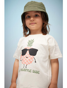 DEFACTO Baby Boy Fruit Patterned Short Sleeve T-Shirt