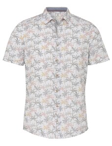 Košile Pure Casual Fit s krátkým rukávem - Havajská světlá D61525_52103_986