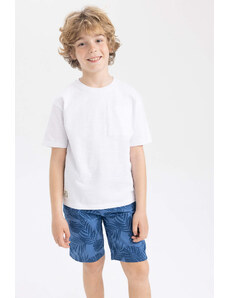 DEFACTO Boy Oversize Fit Crew Neck Short Sleeve T-Shirt