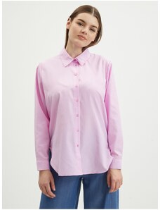 Růžová dámská pruhovaná košile JDY Ella - Dámské