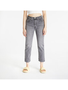 Dámské kalhoty Levi's 501 Crop Jeans Gray Worn In