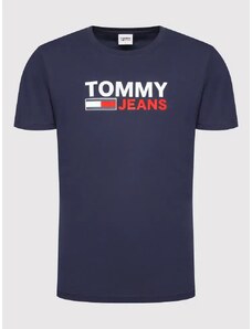 Tommy Hilfiger Pánské Tommy Jeans tričko tmavěmodré