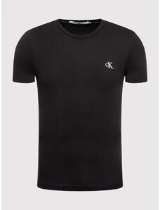 Pánské Calvin Klein tričko s výšivkou černé