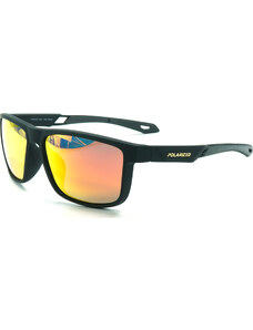 Polarizační brýle POLARIZED ACTIVE SPORT 2S19 černé, červenožluté Revo