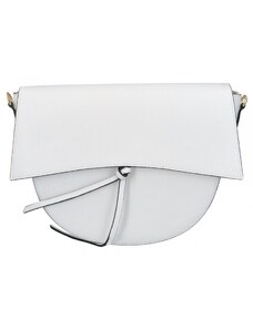 Dámská luxusní kožená kabelka bílá - ItalY Mephia bílá