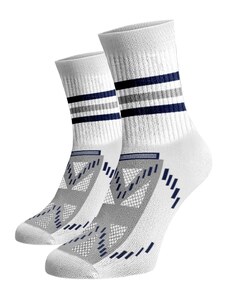 Benami Sportovní funkční ponožky bílé