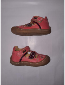 KTR barefoot letní sandálky KENY 10 růžová/bordó