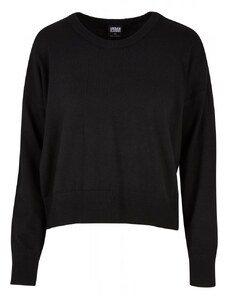 URBAN CLASSICS Ladies EcoVero Oversized Basic Sweater - black