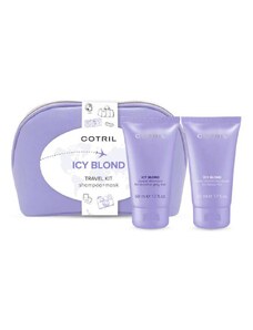 Cotril ICY BLOND SET cestovní balení šampon 50ml, maska 50ml pro ledovou blond