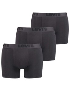 Levi's 3PACK pánské boxerky Levis černé