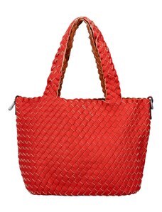 Dámská kabelka přes rameno červená - Paolo bags Ukina červená