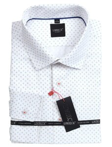 Limbeck bílá košile s jemným prvkem