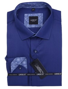 Limbeck modrá košile s modrými doplňky