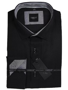 Limbeck černá košile s texturou