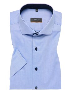 Pánská košile Eterna Slim Fit "Uni Pin Point" s krátkým rukávem modrá 8100_12G132