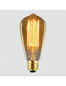 Codigo Retro Edisonova žárovka začouzená E27, 40W