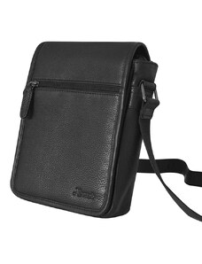 Černá pánská kožená taška Mercucio středních rozměrů L250906