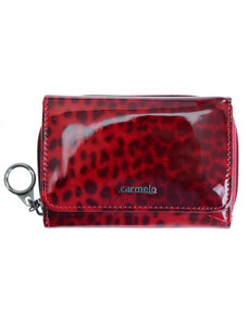 Dámská kožená peněženka Carmelo 2105 T Red červená