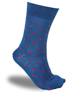 Bavlněné ponožky modré REDFIR