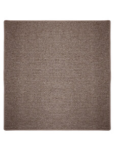 Vopi koberce AKCE: 80x80 cm Kusový koberec Astra hnědá čtverec - 80x80 cm