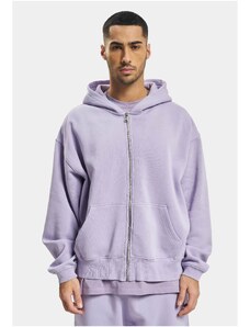 DEF Zip Hoody fialová sepraná