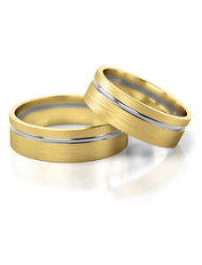 Linger Zlaté snubní prsteny 2139