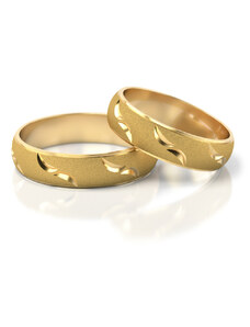 Linger Zlaté snubní prsteny 1130