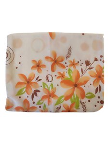 Top textil Povlak na polštářek Oranžové květiny 40x50 cm knoflík