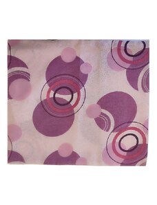 Top textil Povlak na polštářek Kruhy růžové 40x45 cm knoflík