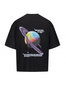 Preach Saturn Tee GOTS černé