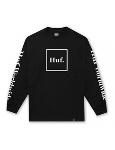 HUF Essentials Domestic Longsleeve černé L