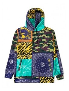 The Hundreds Mixed Media Pullover multicolor M