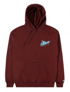 The Hundreds Pop Slant Pullover vínová M