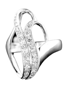 AMIATEX Stříbrný prsten 15377