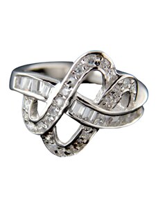 AMIATEX Stříbrný prsten 15216