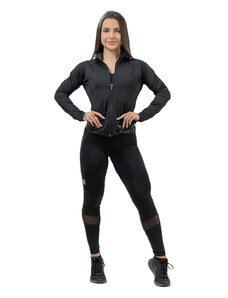 NEBBIA Intense Dámská Mikina na zip Warm Up 833 Black