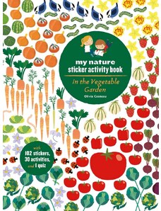 Chronicle Books Kniha aktivit se samolepkami my nature V zeleninové zahradě