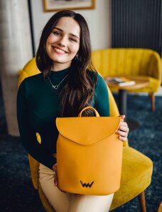 Vuch Loriot Backpack YELLOW